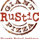 Giant Rustic Pizza