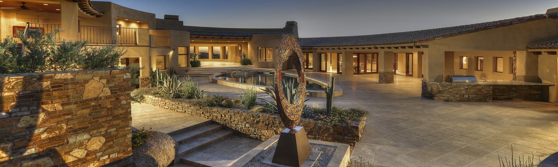 Scottsdale real estate luxury home magnificent front entrance